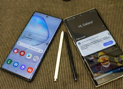 Galaxy Note 10 và Note 10 plus có khung thép không gỉ chứ không phải nhôm