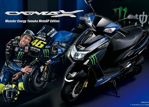 HOT: Yamaha ra mắt Cygnus-X Monster Energy MotoGP Edition