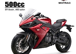 Motrac Sport 500 - Sportbike Trung Quốc ra mắt với giá chỉ từ 70 triệu VNĐ