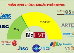 Nhận định chứng khoán 9/8: Thị trường hưng phấn, các công ty chứng khoán vẫn hoài nghi