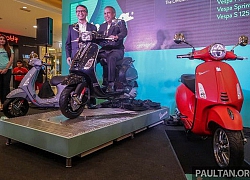 Bộ ba 2019 Vespa Primavera S 150, Sprint S 150 và S125 Carbon Edition tái xuất, vẫn đầy sức cuốn hút