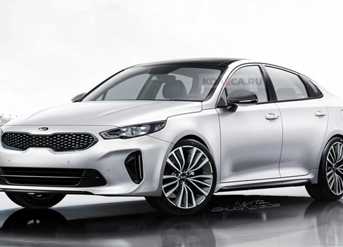 Kia Optima 2021 trông sẽ truyền thống hơn "anh em họ" Sonata