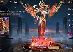 Liên Quân Mobile: Thế giới tặng FREE Marja Hỏa Ngọc Nữ Vương, game thủ VN vẫn phải mua