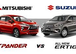 Người dùng so sánh Suzuki Ertiga và Mitsubishi Xpander