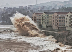 Siêu bão Lekima vào Trung Quốc, ít nhất 18 người thiệt mạng