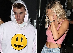 Vợ chồng Justin Bieber cùng Kendall Jenner dự tiệc đêm: Gương mặt đầy mụn của Justin chiếm spotlight của 2 chân dài