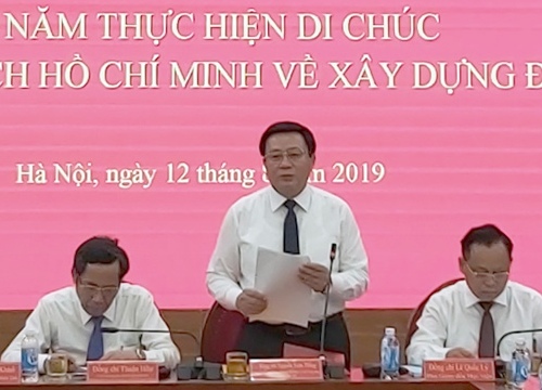 50 năm thực hiện di chúc của Chủ tịch Hồ Chí Minh: Những căn dặn vượt thời gian về xây dựng Đảng