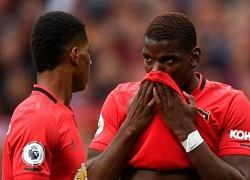 Bị Rashford 'cướp' pen và đây là hành động của Pogba