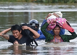 Lũ lụt, sạt lở đất nghiêm trọng tại Myanmar, gần 60 người thiệt mạng