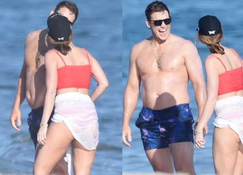 Tài tử Chris Pratt khóa môi con gái 'Kẻ hủy diệt'