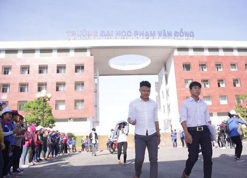 Trường ĐH Phạm Văn Đồng: Nhiều ngành không tuyển được sinh viên