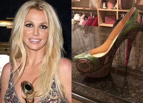 Bị đăng tin nghiện đi siêu thị giá rẻ, Britney Spears khoe ngay đôi giày hiệu giá hàng trăm triệu chưa bao giờ đi khiến dân mạng sôi sục