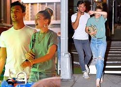 "Chân dài" Gigi Hadid vui vẻ dạo phố, hẹn hò với trai lạ