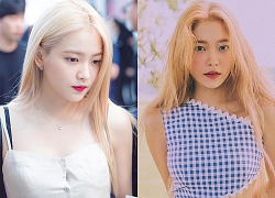 'Nữ thần tóc vàng' đẹp lấn át các thành viên nhóm Red Velvet