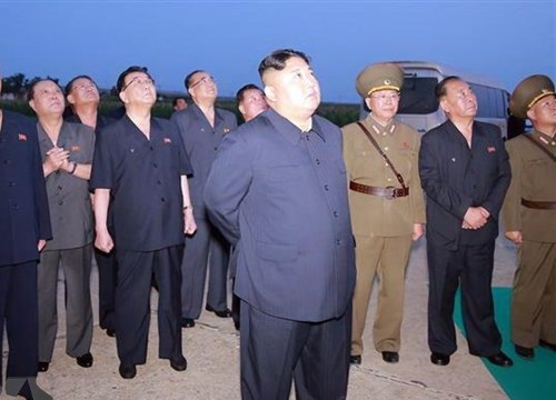 KCNA: Nhà lãnh đạo Triều Tiên Kim Jong-un giám sát vụ thử vũ khí mới