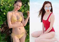 Khi vợ các ông chồng đại gia khoe dáng với bikini, Đàm Thu Trang vẫn xếp sau mỹ nhân này