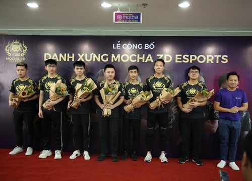 Mocha đầu tư vào Esports ra mắt đội hình Mocha ZD Esports bộ môn Liên Quân Mobile