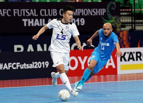 Thắng đậm đội bóng Trung Quốc, Thái Sơn Nam vào bán kết giải Futsal châu Á