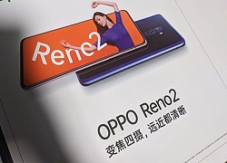 Thiết kế OPPO Reno 2 xuất hiện qua poster mới