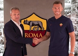 Dzeko ở lại AS Roma: Cuối cùng, James Pallotta cũng biết sợ