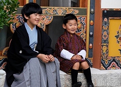 Hoàng hậu Bhutan đọ sắc Thái tử phi Nhật Bản nhưng 2 Hoàng tử nhỏ mới là tâm điểm chú ý, khiến người dùng mạng rần rần