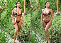 'Kim Kardashian nước Anh' quá gợi cảm với bikini khiến chị em phải ghen tị