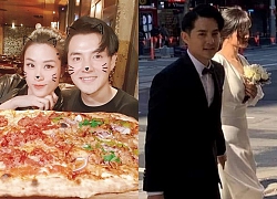 Khoe chiếc bánh pizza &#8220;siêu to khổng lồ&#8221;, Đông Nhi: &#8220;Chuẩn bị đo lại size đồ cưới hé&#8221;