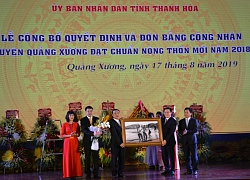 Quảng Xương chính thức thành huyện nông thôn mới của xứ Thanh