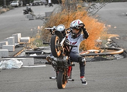 Stunter nhí 11 tuổi Nguyễn Hữu Trí hướng dẫn kỹ thuật wheelie nâng cao