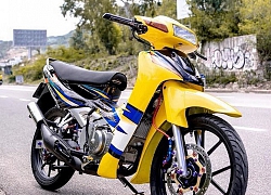 Suzuki Satria 120 biển "vip" tứ quý 6 càng trở nên đắt giá với loạt đồ chơi này