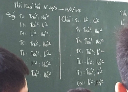 Choáng với lịch học khi mới vào năm học, hội sợ Toán Lý Hóa nhìn vào đảm bảo sẽ nổi cả gai ốc