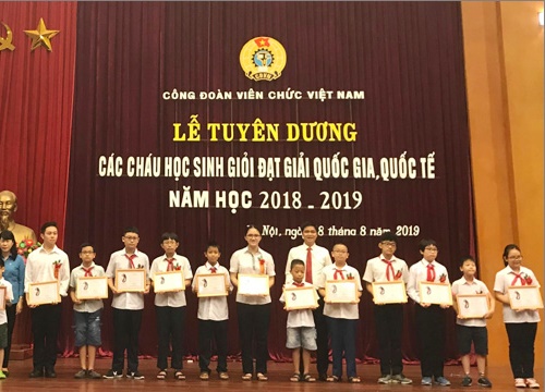 Tuyên dương 186 học sinh đoạt giải quốc gia, quốc tế