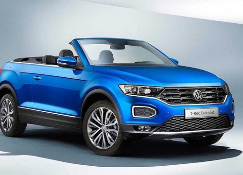 Volkswagen nối bước Land Rover và Nissan, tạo ra SUV mui trần với T-Roc Cabriolet