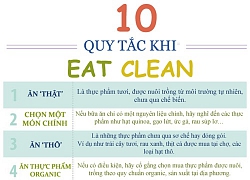 10 nguyên tắc giúp theo đuổi Eat Clean thành công