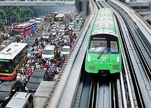 43 tuyến xe buýt sẽ bị nắn lộ trình theo trục metro Cát Linh - Hà Đông