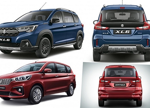 6 điểm khác biệt trên 'tân binh' Suzuki XL6 so với 'đàn anh' Ertiga