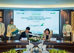 Bamboo Airways 'bắt tay' ví điện tử ZaloPay trong thanh toán và đặt vé máy bay