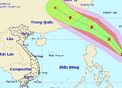 Bão Bailu gây gió giật cấp 11 ở gần Biển Đông