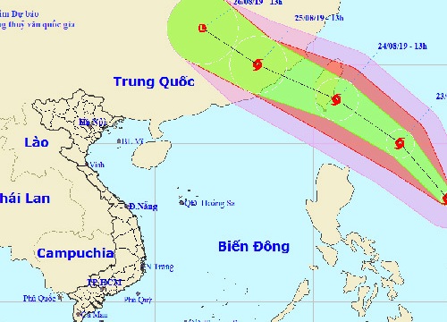 Bão Bailu gây gió giật cấp 11 ở gần Biển Đông