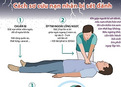 Cách sơ cứu nạn nhân bị sét đánh