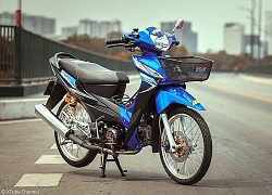 Cận cảnh xe số "hàng hiếm" Honda Wave X 125 độ kiểng giữa lòng Sài Gòn