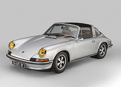 Ngắm nhìn "chất" của nội thất da thủ công Berluti trên Porsche 911 Targa