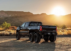 Hennessey "hô biến" Chevrolet Silverado thành xe tải 6x6 siêu hầm hố