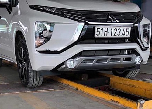 Mitsubishi Xpander bấm được biển số tiến lên hàng khủng