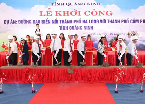 Quảng Ninh khởi công đường bao biển Hạ Long - Cẩm Phả