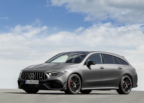 Tân binh Mercedes-AMG CLA 45 Shooting Brake: Xe gia đình trẻ yêu thể thao tốc độ