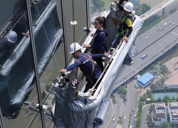 "Tiền đình" với thử thách tại toà nhà cao nhất Đông Nam Á ở Sài Gòn trong chặng thứ 8 "Cuộc đua kỳ thú 2019".