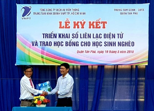 VNPT triển khai sổ liên lạc điện tử cho Trung tâm giáo dục thường xuyên tại Tp.Hồ Chí Minh