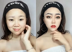 Chị em 'hiện nguyên hình' sau khi tẩy trang 7749 lớp make up