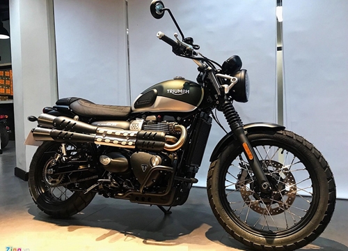 Chi tiết Triumph Street Twin 2019 - môtô cổ điển hợp chạy phố